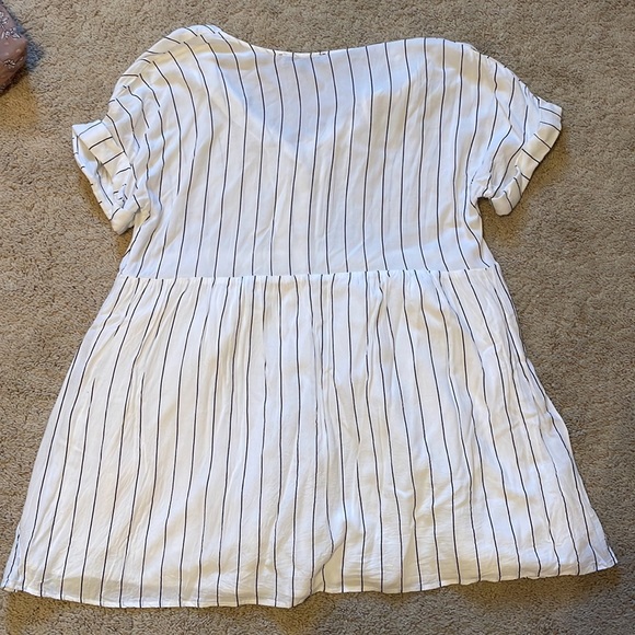 Black and White Striped Dress: Size Small - Picture 2 of 3